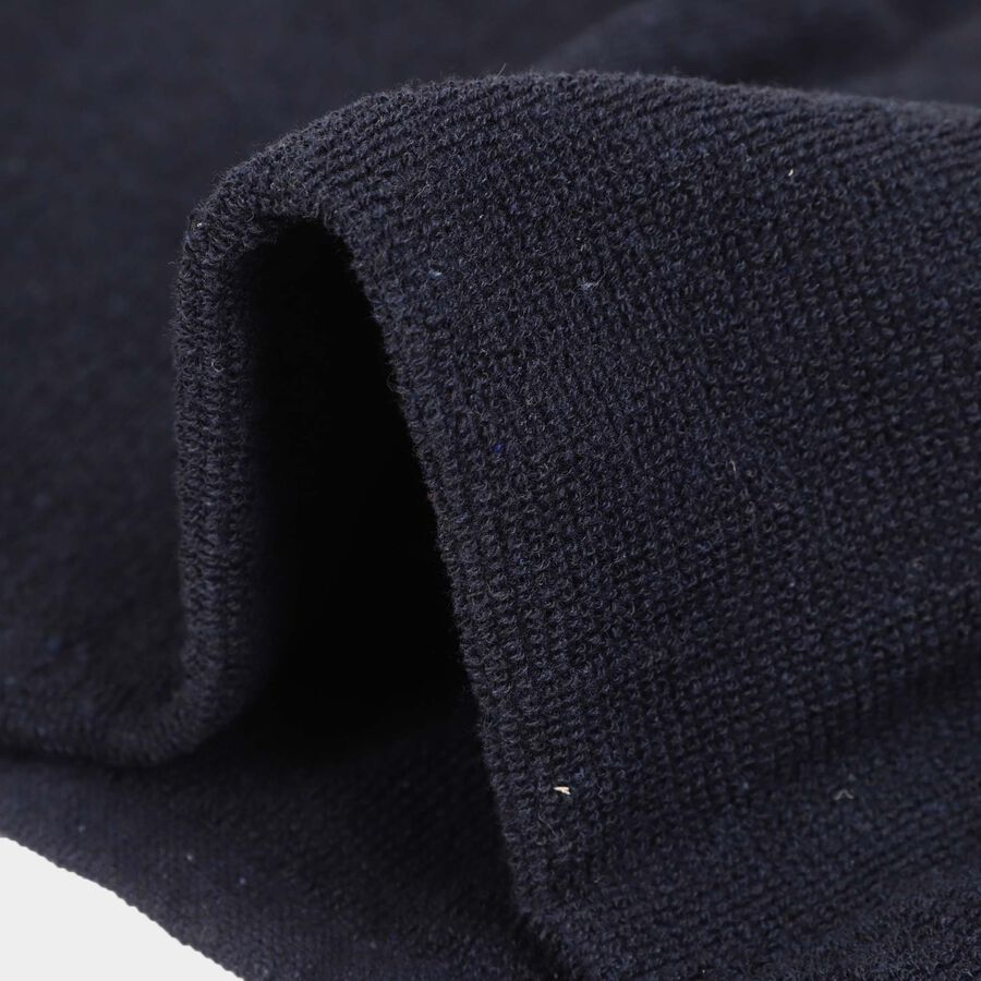 250 GSM Blue Cotton Blend Bath Towel, , large image number null