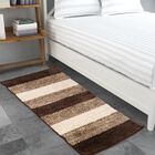 Brown Polyester Bedside Runner, , small image number null