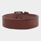 Men's Polyurethane Casual Belt, Size 40, Textured, , small image number null