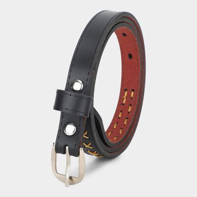 Women's Beige Pu Belt 