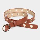 Women's Colour Block Polyurethane Belt, , small image number null