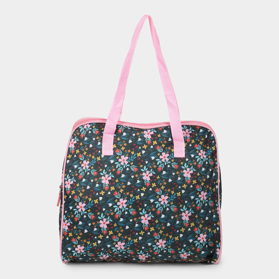 Dark Green Women's Printed Duffle Bag, , large image number null