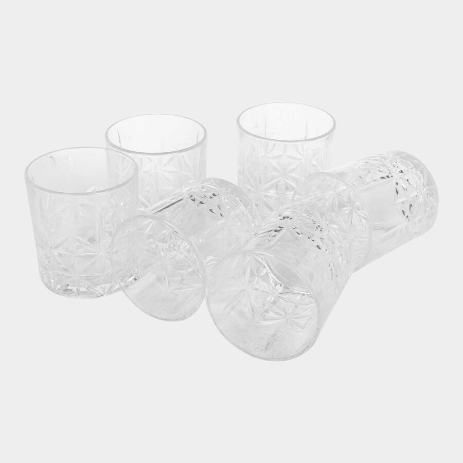 340 ml Glass Tumbler Set of 6, , large image number null