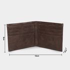 Men's Brown PU Wallet, , small