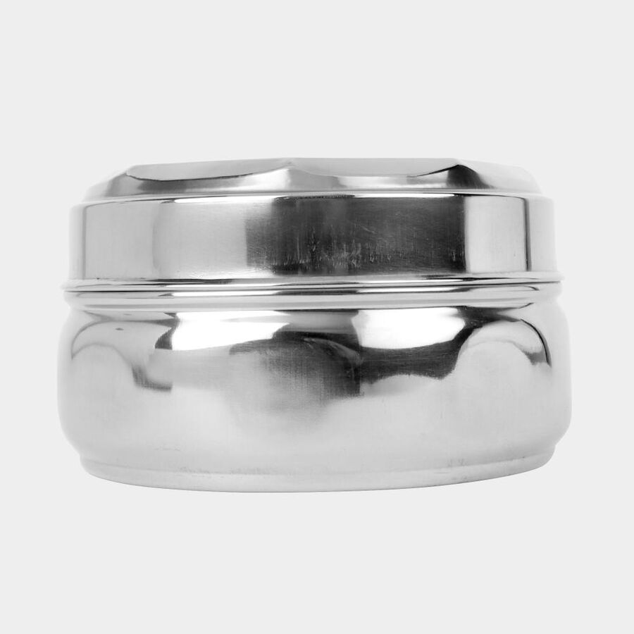 350 ml Stainless Steel Poori Dabba, , large image number null
