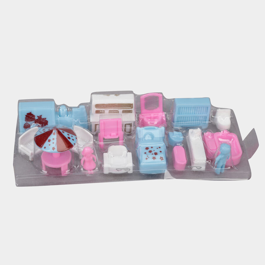 Kid's Plastic Doll House, , large image number null