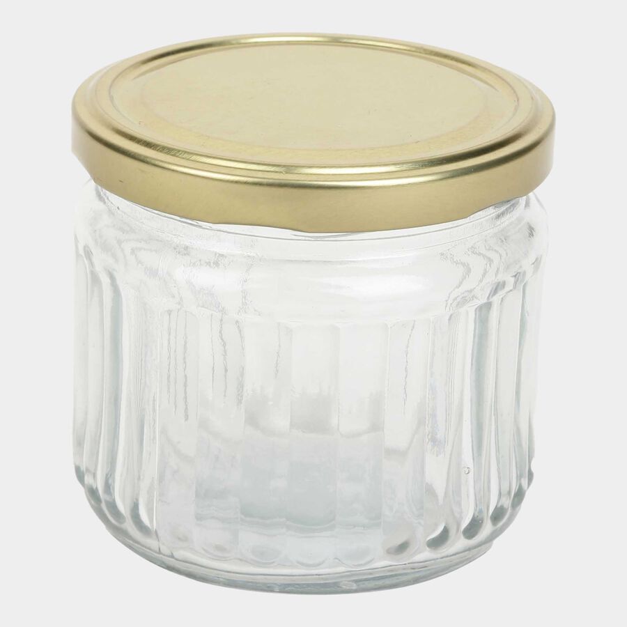 1 pc. Glass Round Jar - 350 ml, , large image number null
