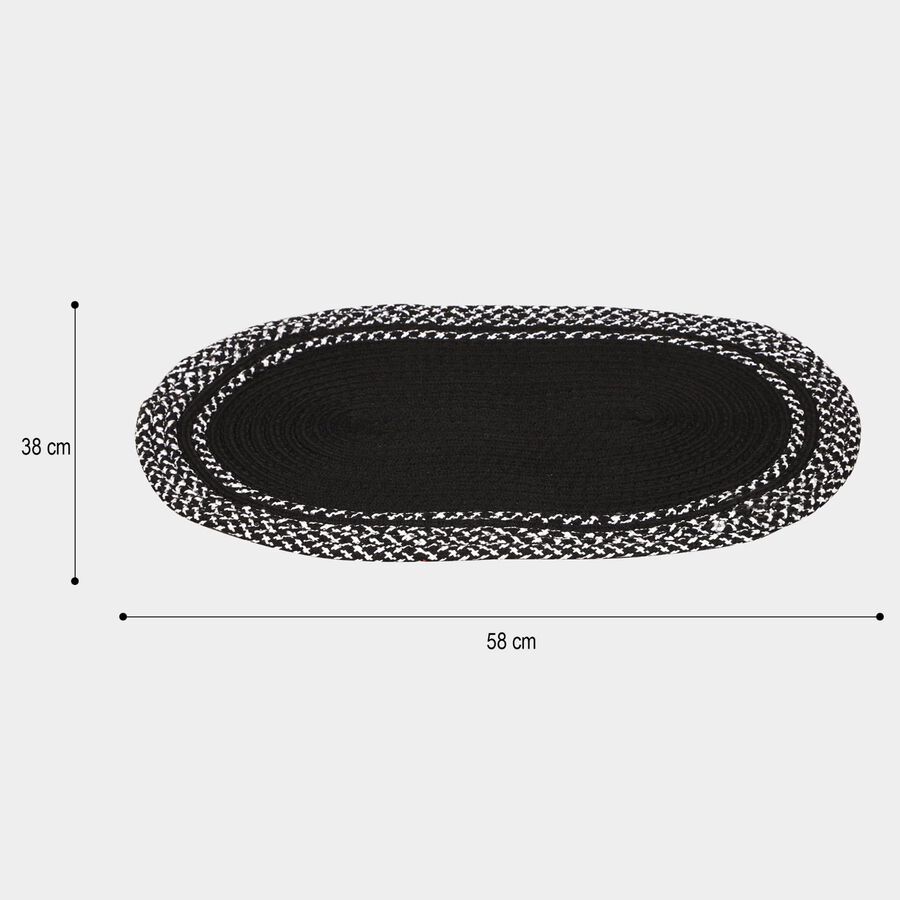 Brown Polyester Cotton Door Mat, , large