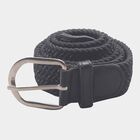 Women's Black Polyurethane Belt, , small image number null