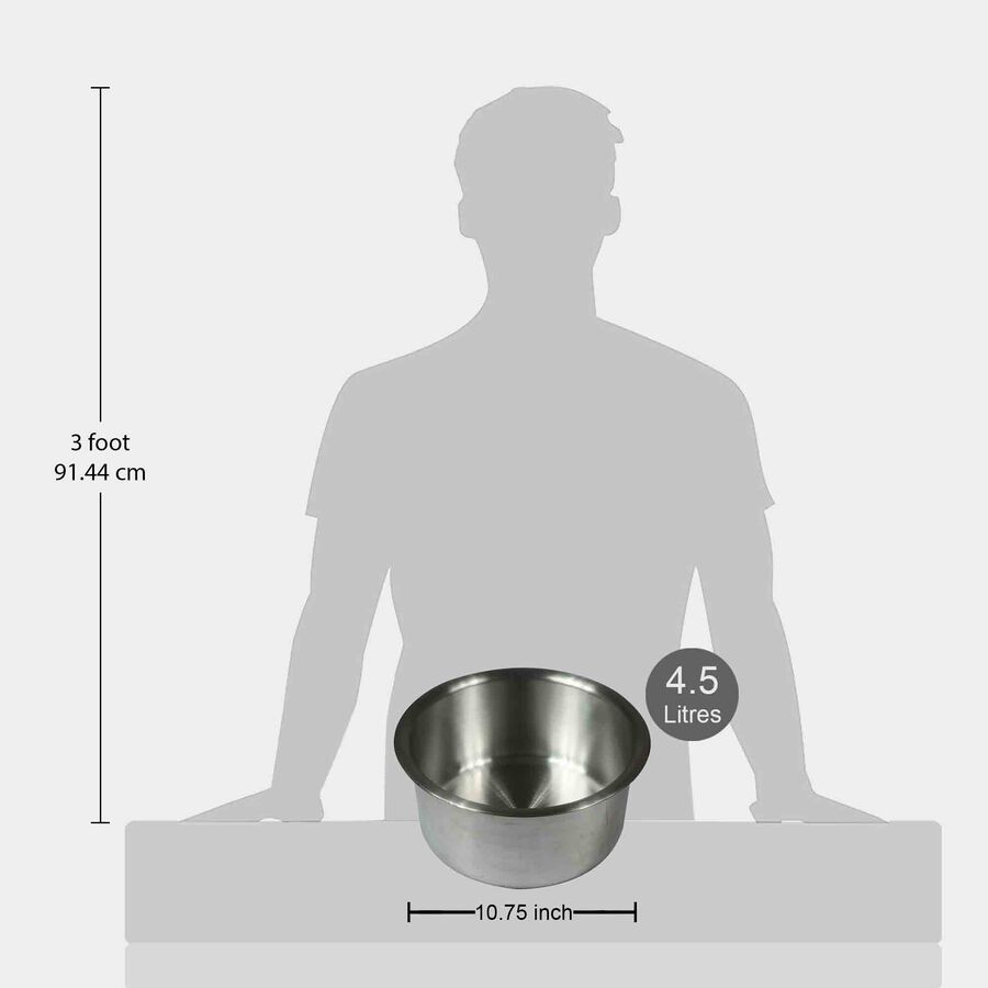 4.5 L Aluminium Patila, , large image number null