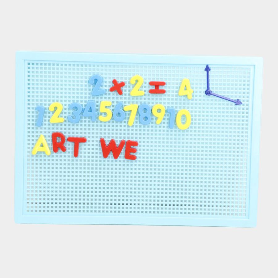 Kid's Plastic Alpha Numeric Learning Board(Colour/Design May Vary), , large image number null