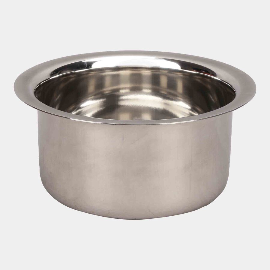 Stainless Steel Tope (Patila) - 1 L, Induction Compatible, , large image number null