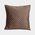 Brown Microfiber Cushion Cover, , small image number null