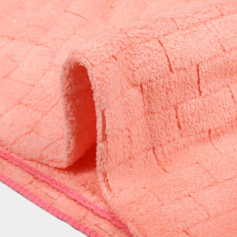 200 GSM Pink Microfiber Bath Towel, , large