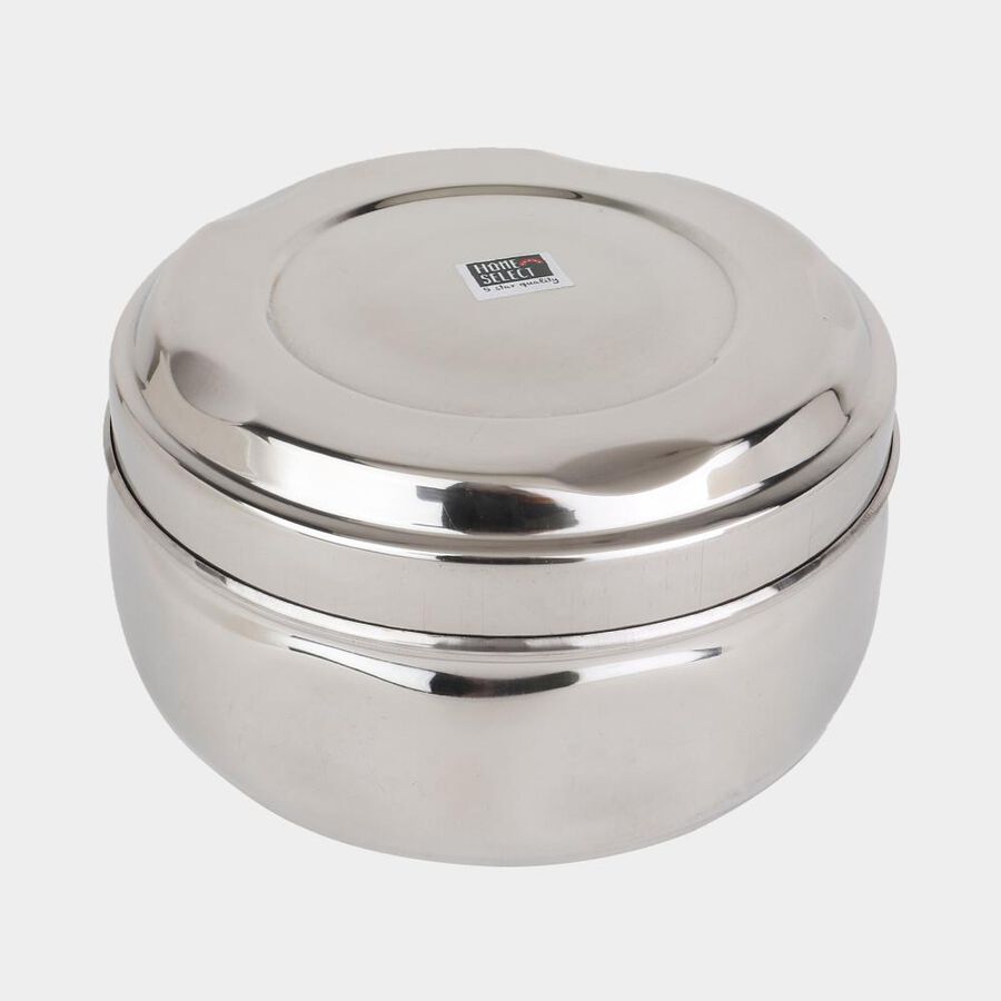 450 ml Stainless Steel Poori Dabba, , large image number null