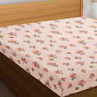 120 GSM Pink Polyester Double Bedsheet, , small image number null
