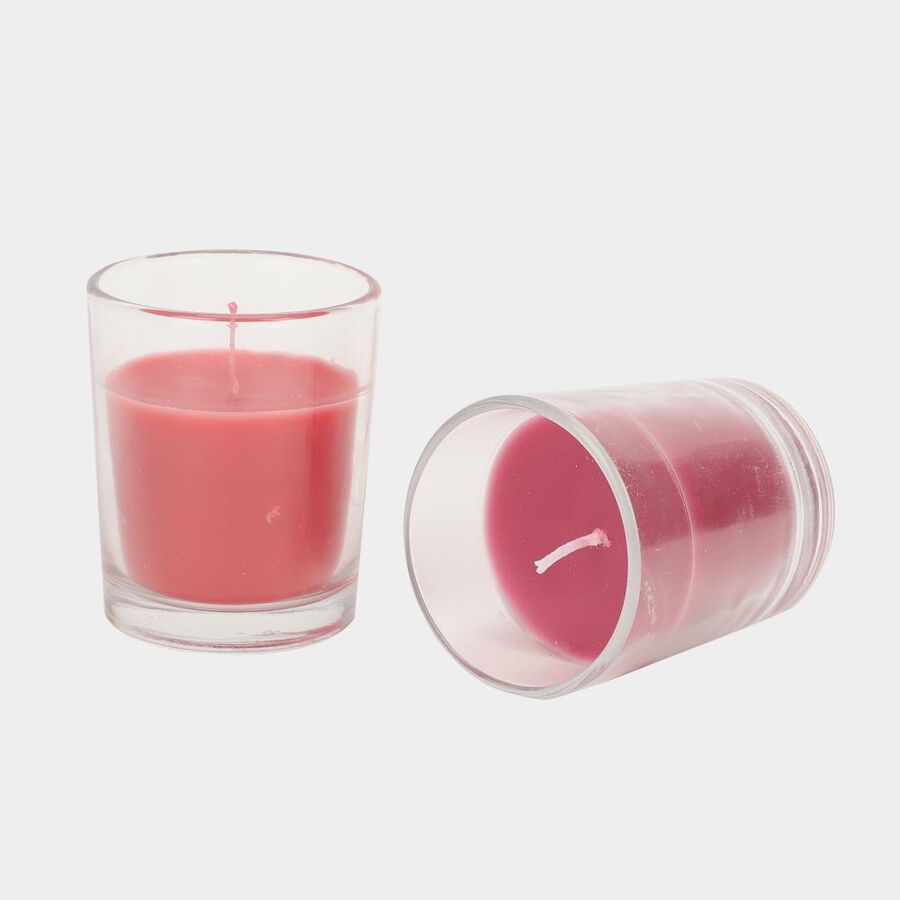 Votive Glass Candle Set of 2, , large