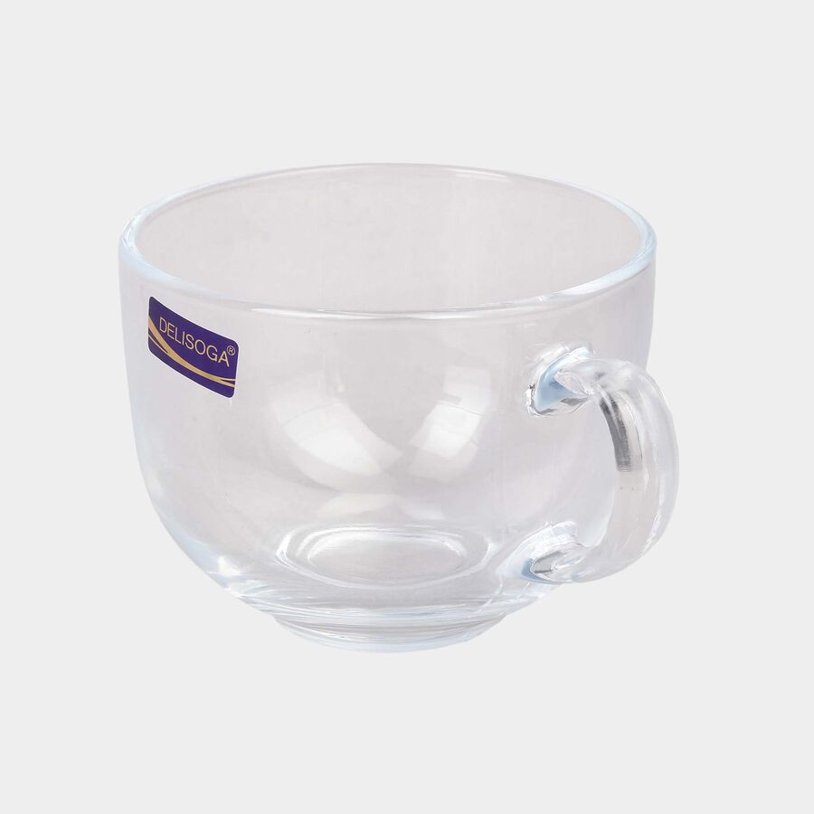 1 पीस कांच का कॉफ़ी मग- 450 ml, , large image number null