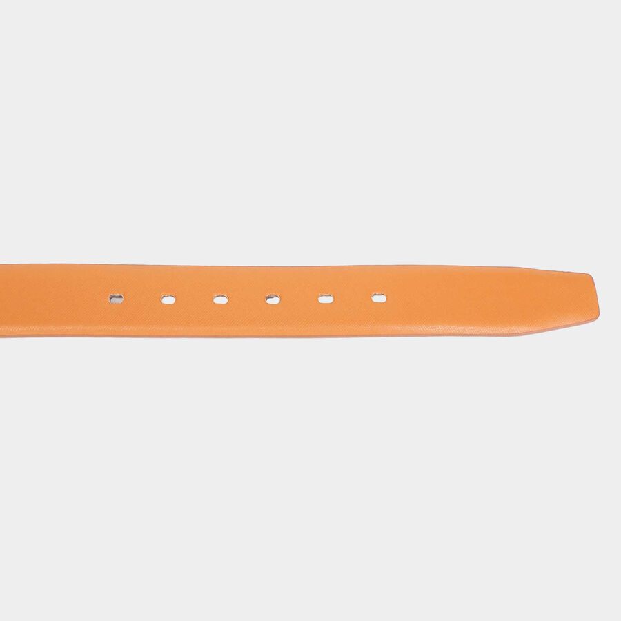 Men's Tan Polyurethane Casual Belt, , large image number null