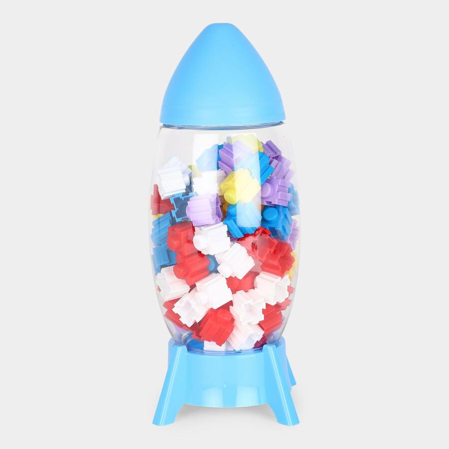 Colour Blast Rocket Block Set , , large image number null