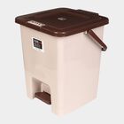 15L Brown Plastic Dustbin, , small image number null