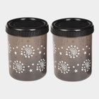 एयर-टाइट प्लास्टिक कंटेनर, 2 का सेट, 550 ml X 2, , small image number null