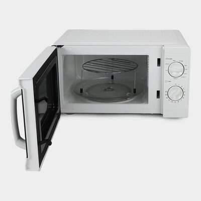 Grill Microwave Oven 20L | Grill & Combination function | 5 Microwave Power levels | 30 minutes Timer | Heat, Cook, Defrost & Grill Functions