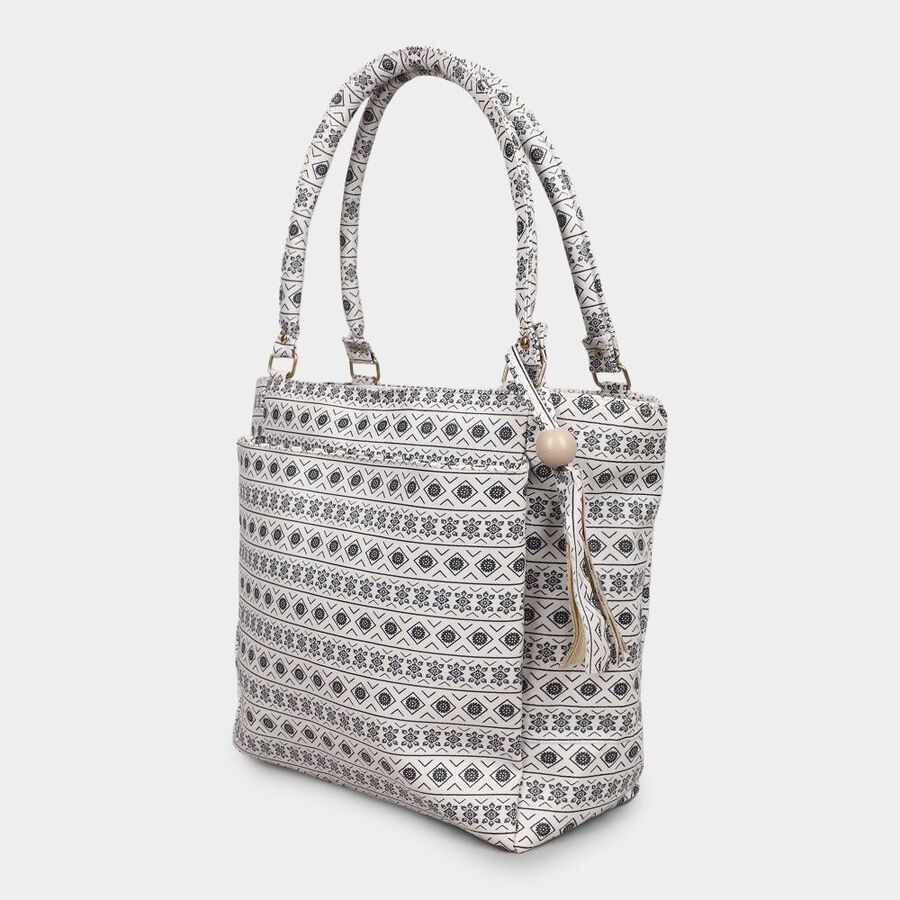 Women's Black Pu Hand Bag, , large image number null
