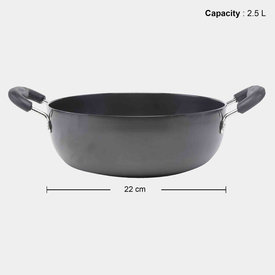 2.5 L Non-Stick Kadhai, 22 cm Dia., , large image number null
