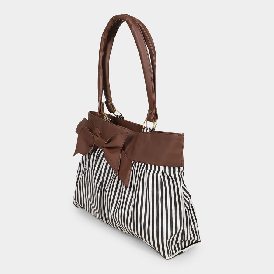 Women's Tan Polyurethane Hand Bag, , large image number null