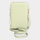 Women's Colour Block Polyurethane Sling Bag, , small image number null