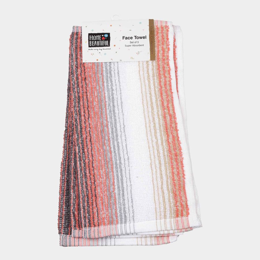 360 GSM Coral Cotton Face Towel, , large image number null