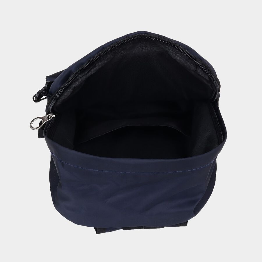 Kid's Blue Nylon And Polyester Bag, , large image number null