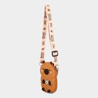 Kid's Cute Bear PU Sling Bag, , small