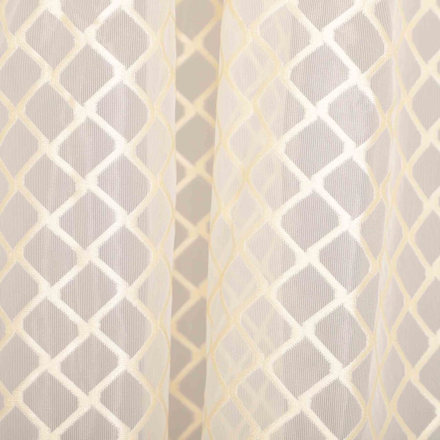 7ft. Cream Microfiber Door Curtain, , large image number null