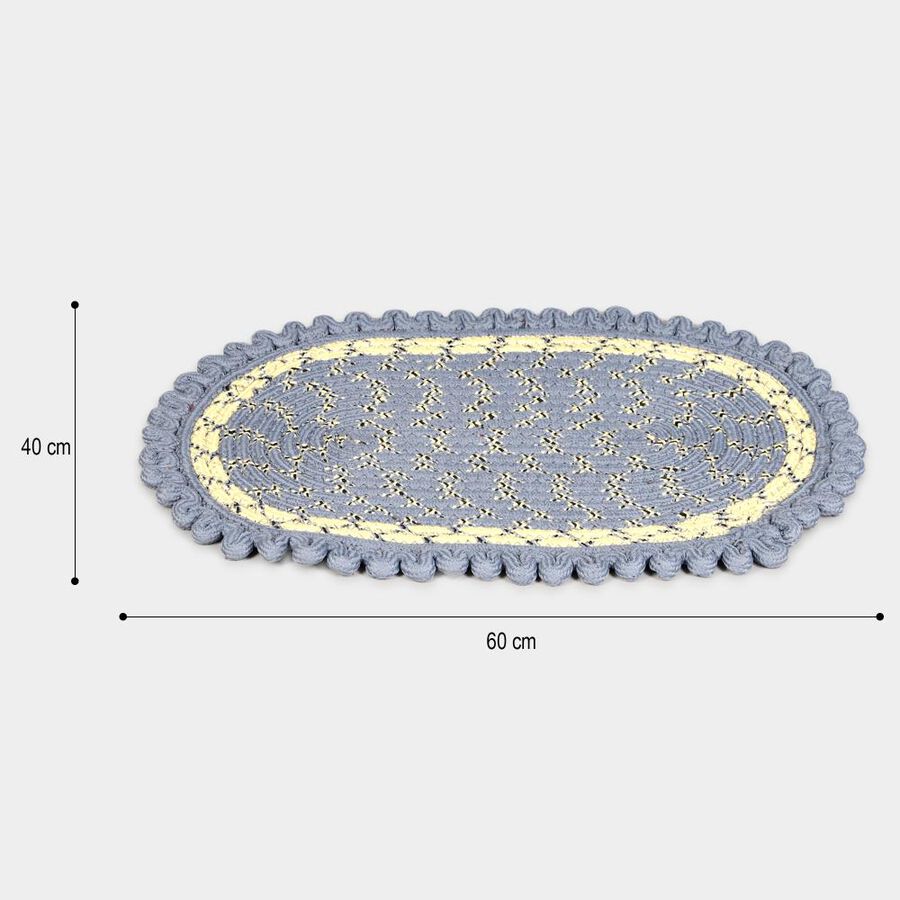 Grey Polyester Door Mat, , large