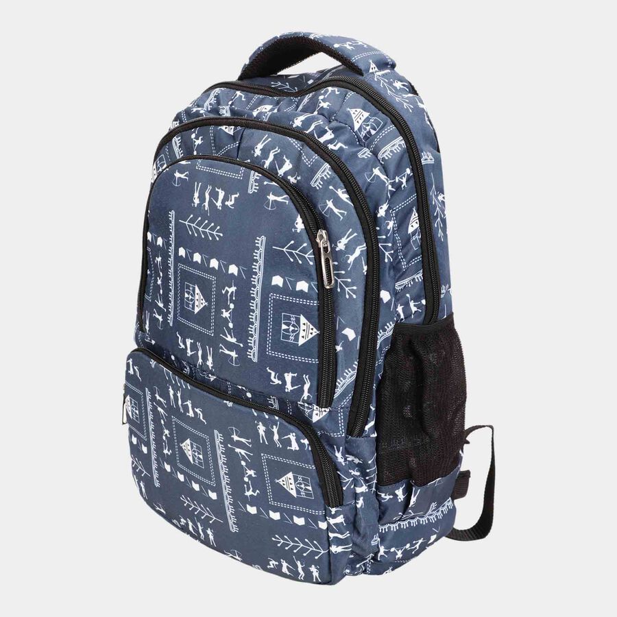 Blue Backpack with Laptop Sleeve, 30 L (Approx), , large image number null