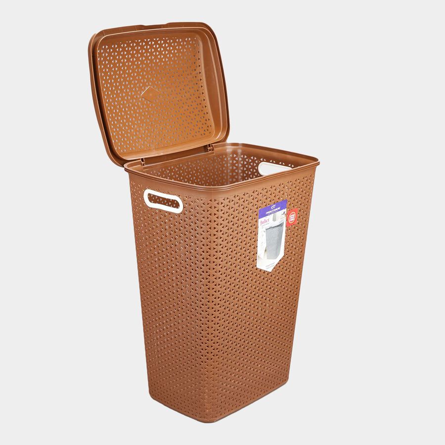 53 L Plastic Laundry Basket, , large image number null
