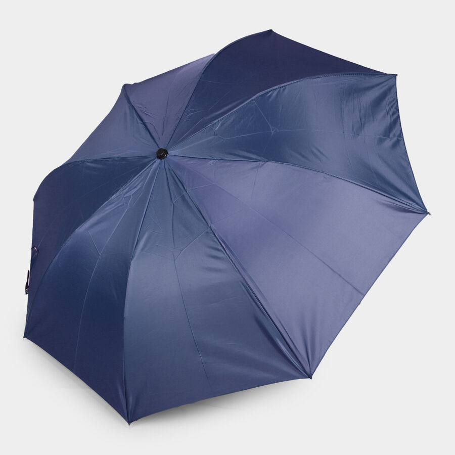 Navy Blue Nylon/Polyester Umbrella, , large image number null