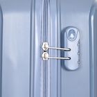 8-Wheel Light Blue Polycarbonate Hard Case Trolley, Small, , small image number null