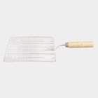 Stainless Steel Wire Roaster With Wooden Handle, , small image number null