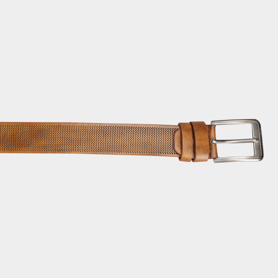 Men Casual Tan Belt (36 in.), , large image number null