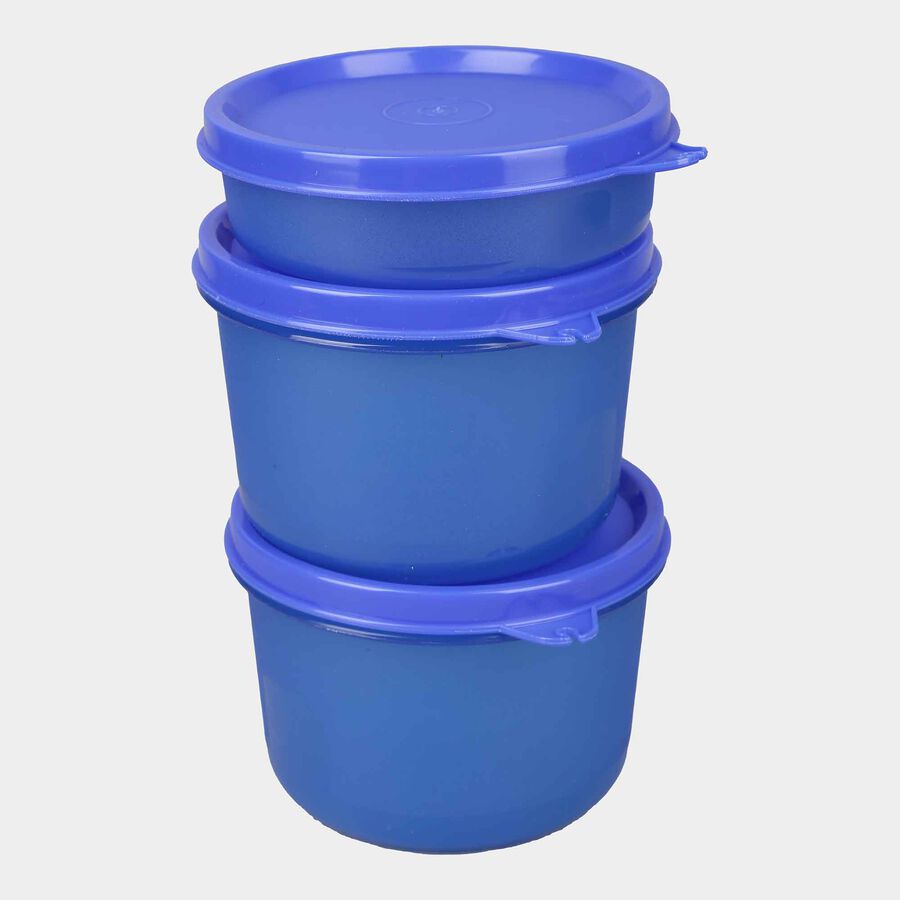 Plastic Lunch Box - 3 Containers With Bag, , large image number null
