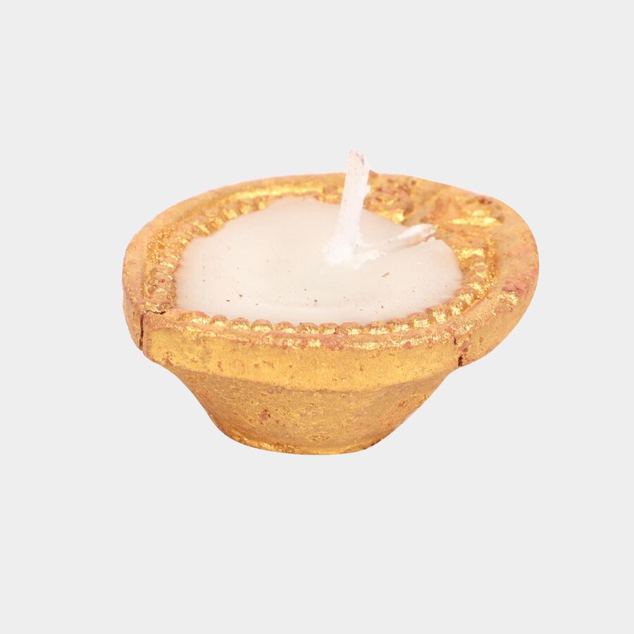 Clay Diya Set of 10, , large image number null