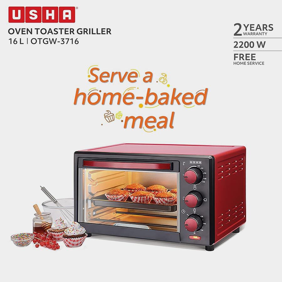 Usha Oven Toaster Griller OTG 16 L Vishal Mega Mart India