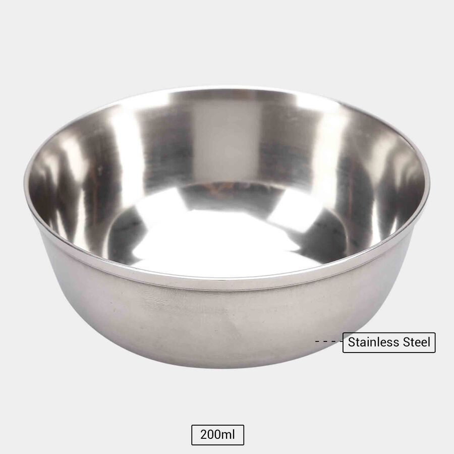 200 ml Stainless Steel Bowl, , large image number null