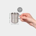110 ml Steel Double Wall Mug, , small image number null