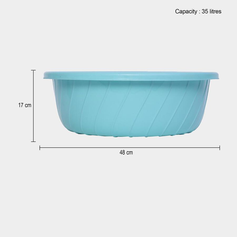 35 L Plastic Bath Tub, , large image number null