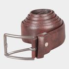 Men's Brown Polyurethane Casual Belt, , small image number null