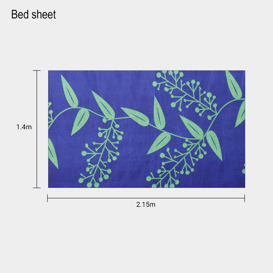 95 GSM Microfiber Single Bedsheet, , large image number null